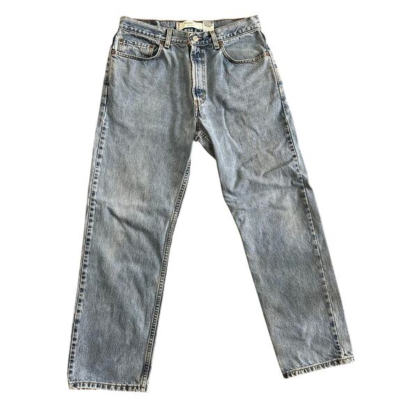 LEVIS 505 Regular Fit High Waisted Jeans Mens Womens 4891 33X30 EUC - Picture 2 of 9